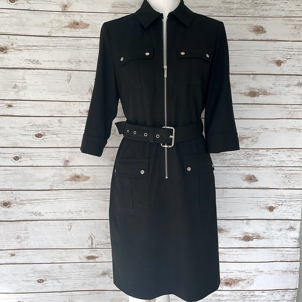 Micael Kors Petite Black Dress